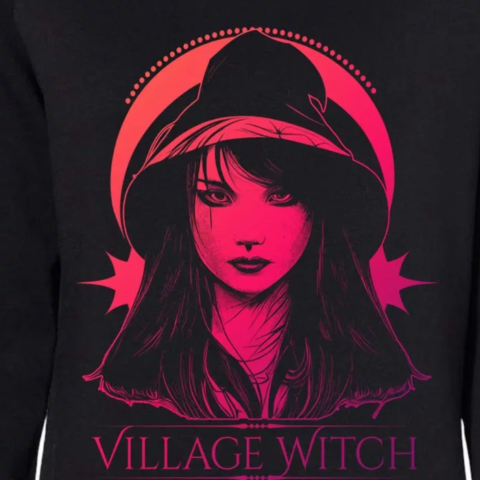 Village Witch Occult Wicca Witchcraft Gift Womens California Wash Sweatshirt