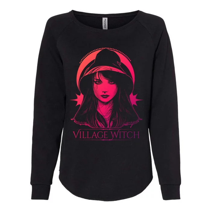 Village Witch Occult Wicca Witchcraft Gift Womens California Wash Sweatshirt