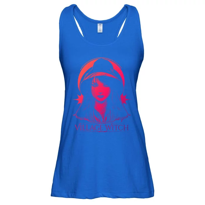 Village Witch Occult Wicca Witchcraft Gift Ladies Essential Flowy Tank