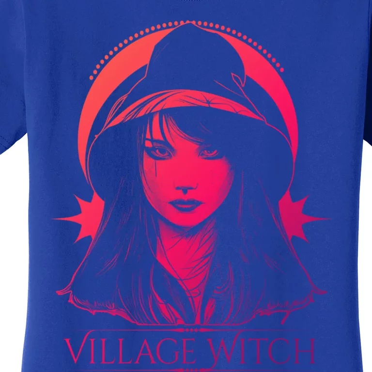 Village Witch Occult Wicca Witchcraft Gift Women's T-Shirt