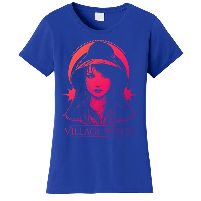 Village Witch Occult Wicca Witchcraft Gift Women's T-Shirt