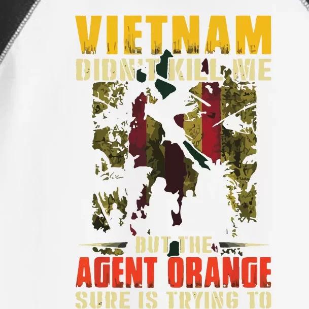 Vietnam War Orange Agent Military Victims Retired Soldiers Toddler Fine Jersey T-Shirt