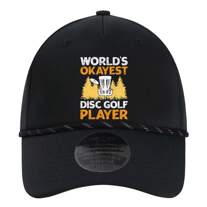 vintage World's Okayest Disc Golf Player Performance The Dyno Cap