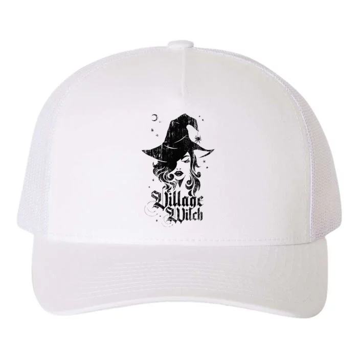 Village Witch Pagan Vintage Yupoong Adult 5-Panel Trucker Hat