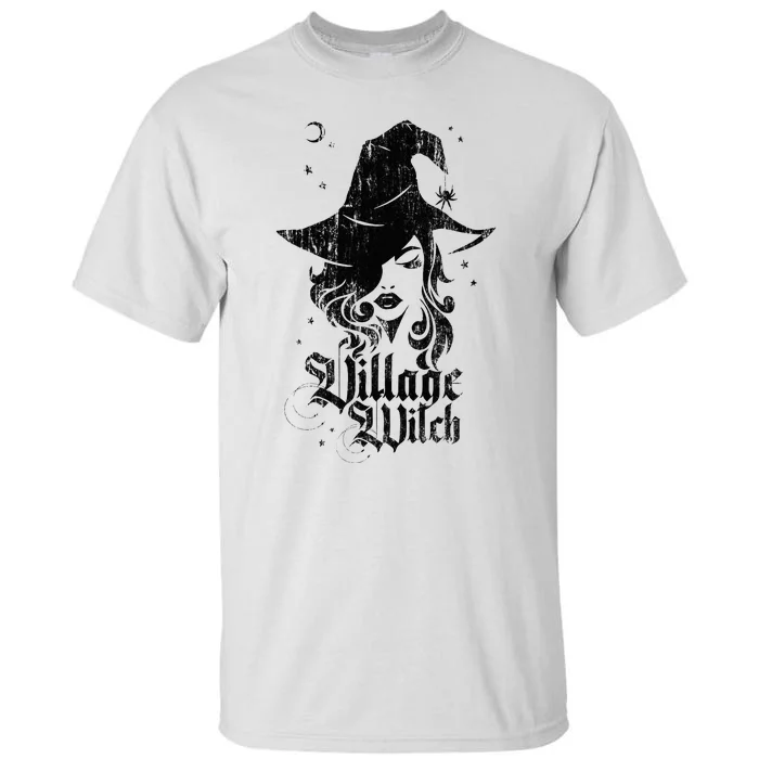 Village Witch Pagan Vintage Tall T-Shirt