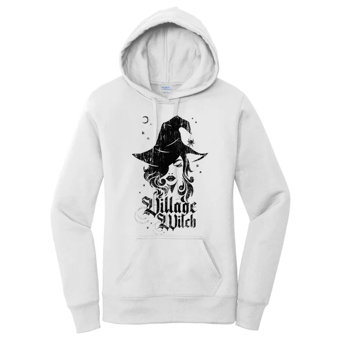 Village Witch Pagan Vintage Women's Pullover Hoodie