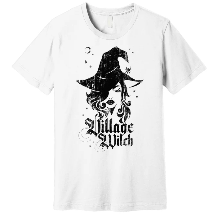 Village Witch Pagan Vintage Premium T-Shirt