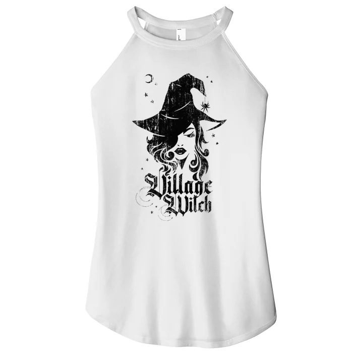 Village Witch Pagan Vintage Women’s Perfect Tri Rocker Tank