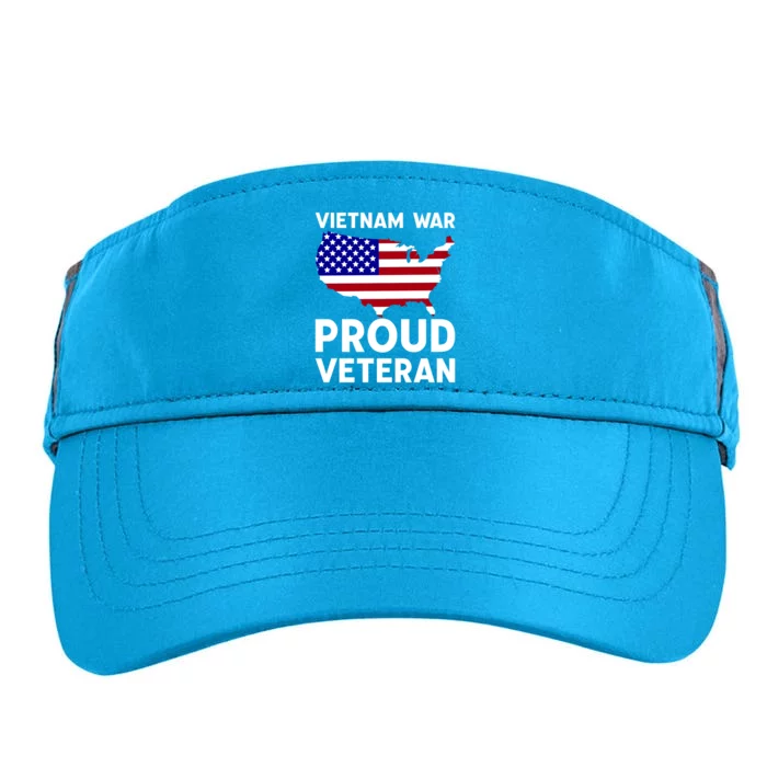 Vietnam War Proud Veteran Adult Drive Performance Visor