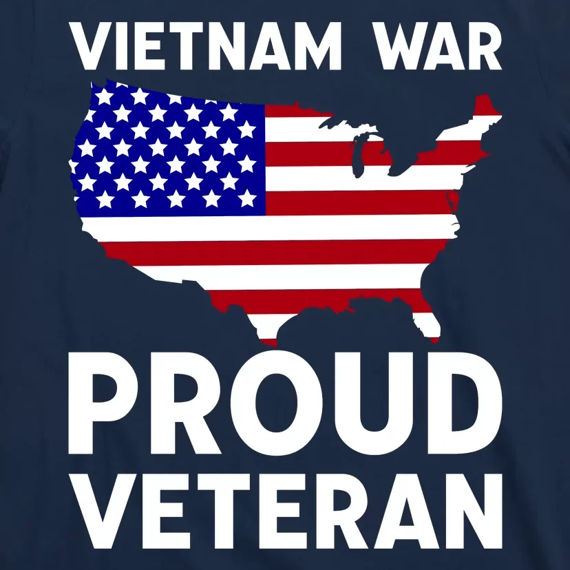 Vietnam War Proud Veteran T-Shirt