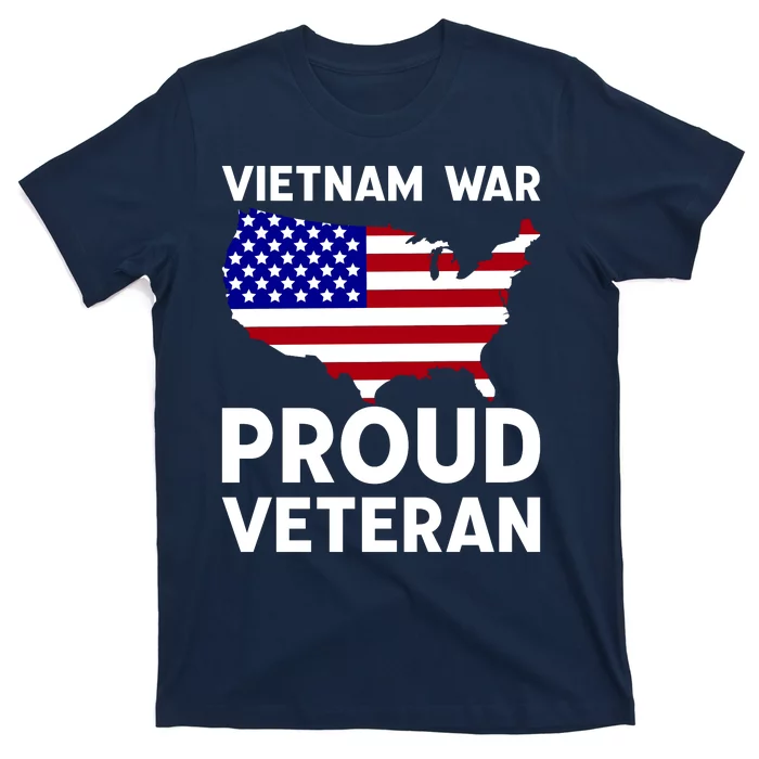 Vietnam War Proud Veteran T-Shirt