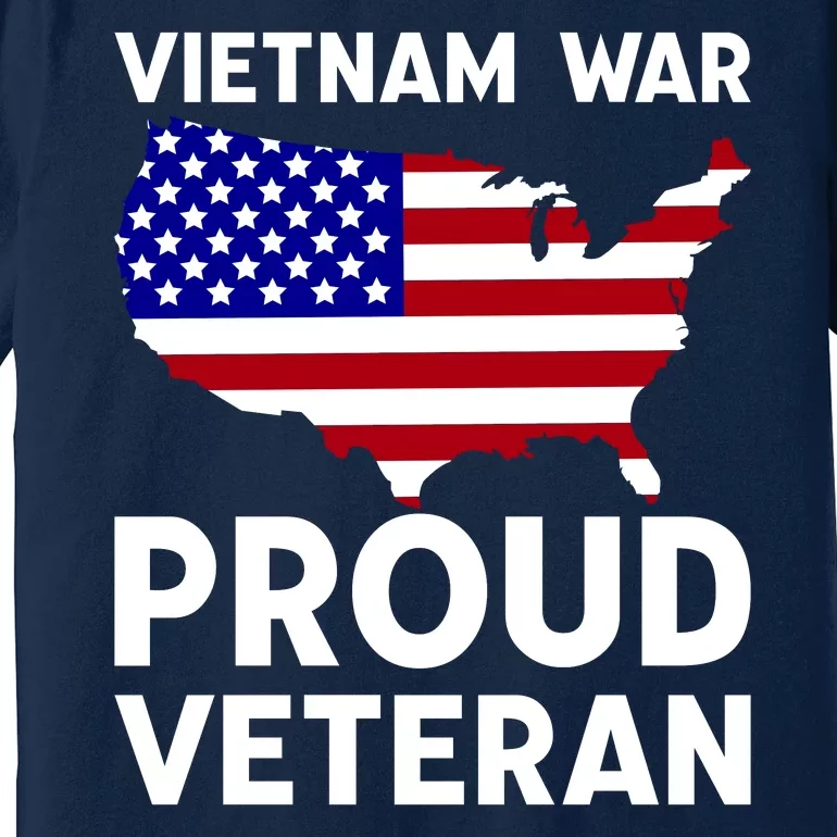 Vietnam War Proud Veteran Premium T-Shirt