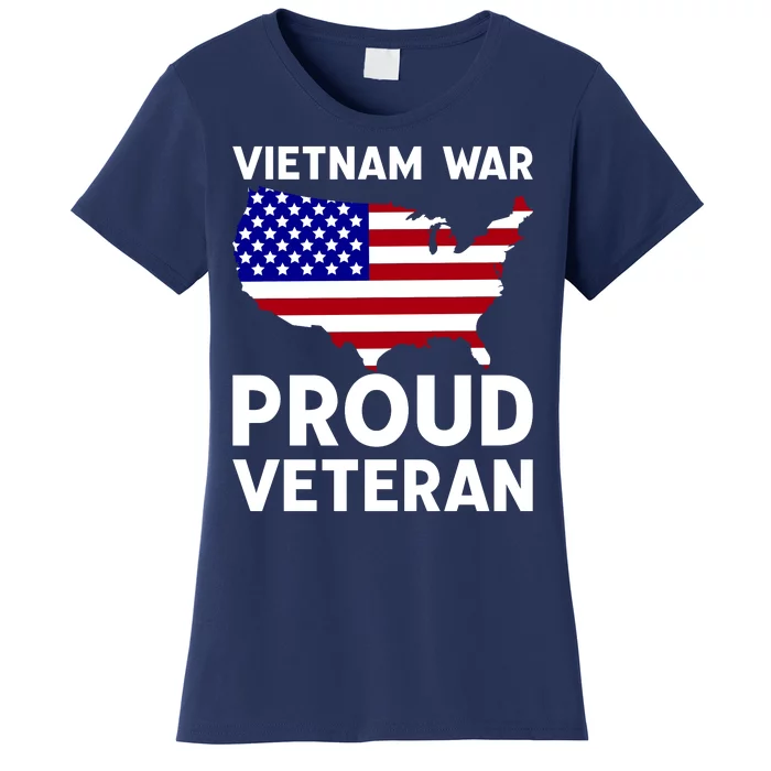 Vietnam War Proud Veteran Women's T-Shirt