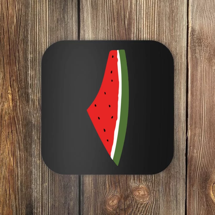 Violet Wear Palestine Watermelon Coaster