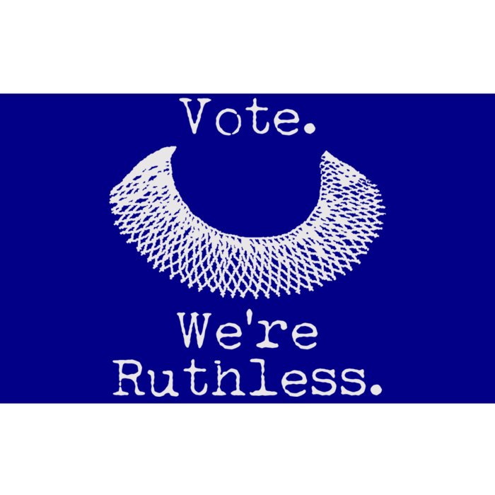 Vote We're Ruthless RBG Ruth Bader Ginsburg Bumper Sticker