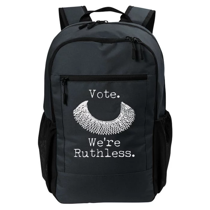 Vote We're Ruthless RBG Ruth Bader Ginsburg Daily Commute Backpack