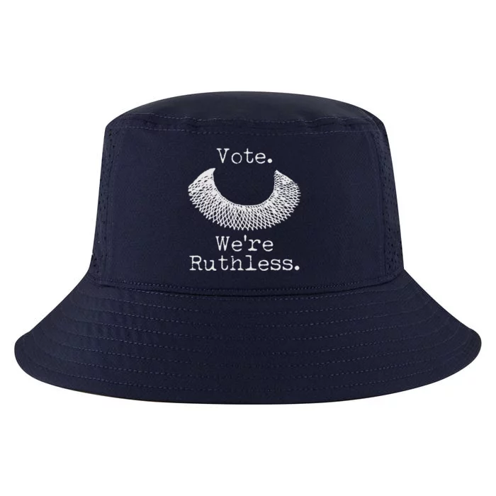 Vote We're Ruthless RBG Ruth Bader Ginsburg Cool Comfort Performance Bucket Hat