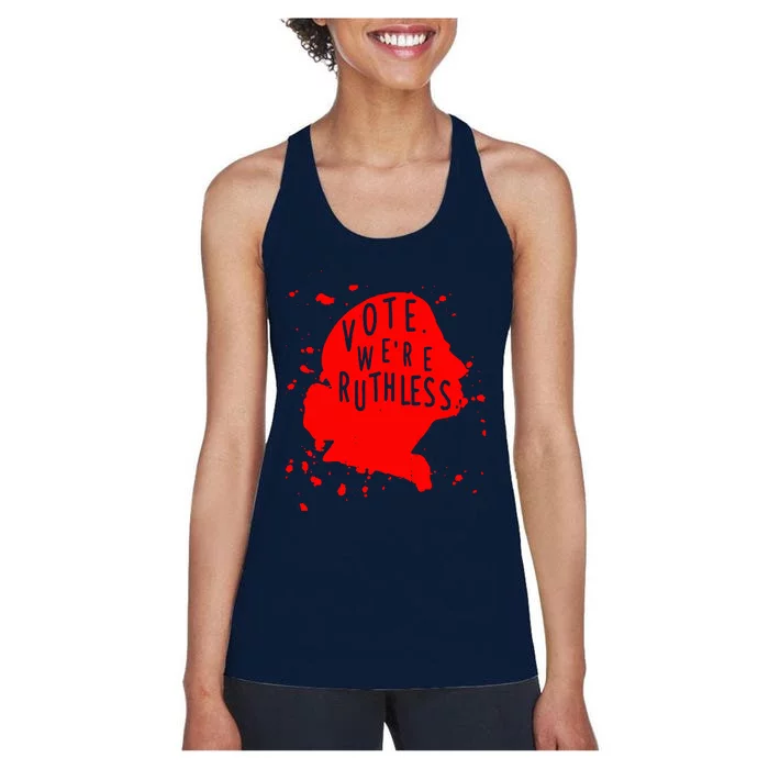 Vote WeRe Ruthless Women's Racerback Tank