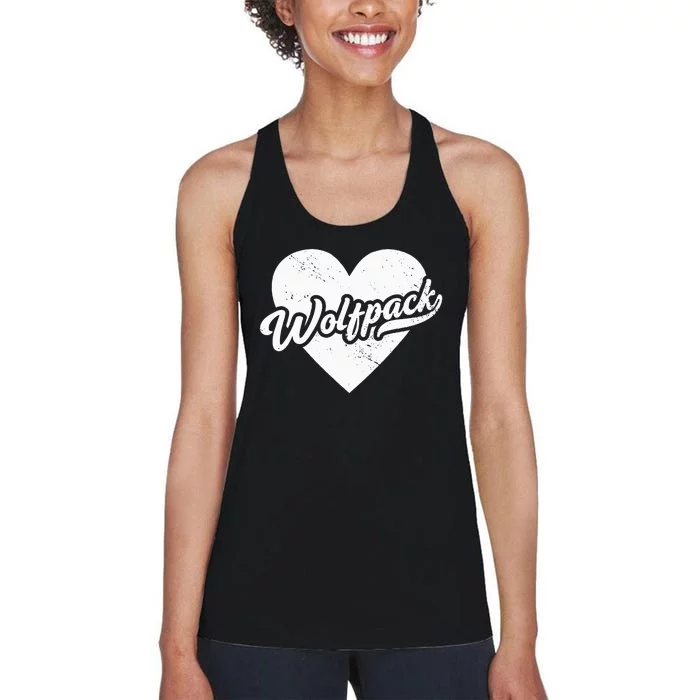 Vintage Wildlife Rehabilitator Rehabilitation Wildlife Day Women's Racerback Tank