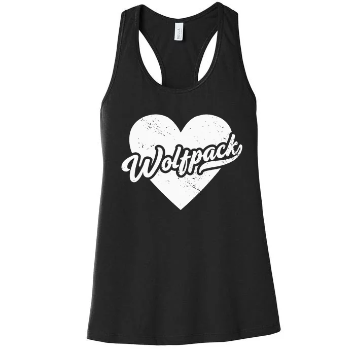 Vintage Wildlife Rehabilitator Rehabilitation Wildlife Day Women's Racerback Tank