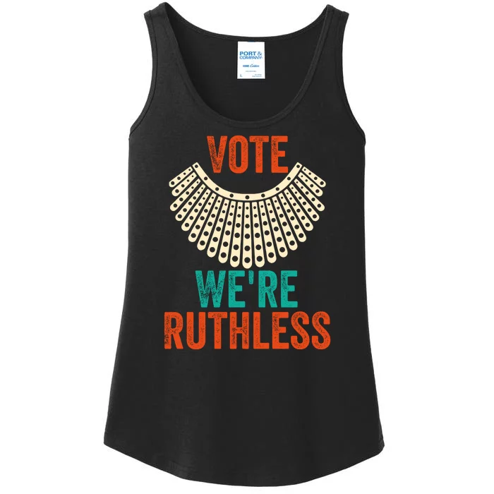 Vote We're Ruthless ,Vote We're Ruthless Ladies Essential Tank