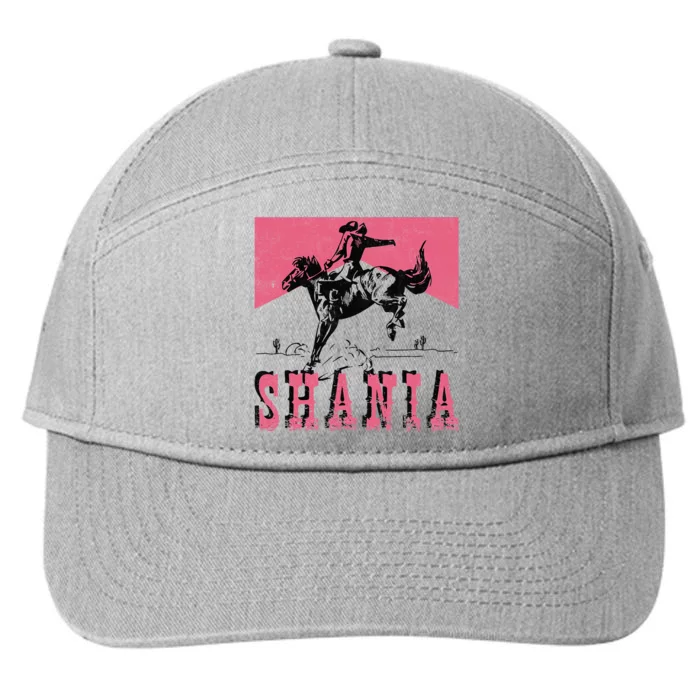 Vintage Western Shania Rodeo Inspired Punchy Cowboy Hat 7-Panel Snapback Hat