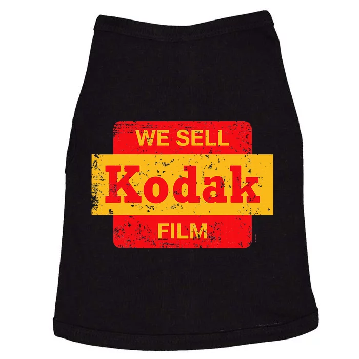 Vintage We Sell Kodak Film Retail Sign Doggie Tank