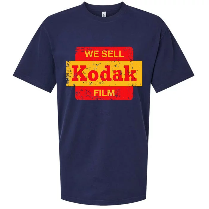 Vintage We Sell Kodak Film Retail Sign Sueded Cloud Jersey T-Shirt