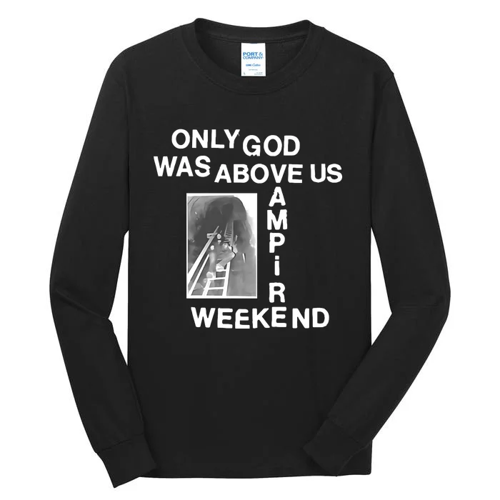 Vampire Weekend Tunnel Only God Was Above Us Tall Long Sleeve T-Shirt