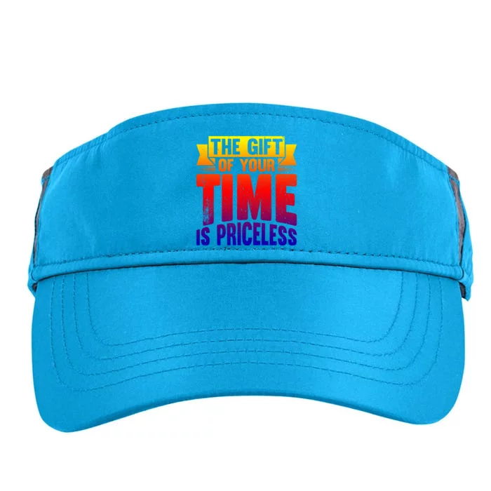 Volunteer Work The Gift Of Your Time Is Priceless Volunteers Gift Adult Drive Performance Visor