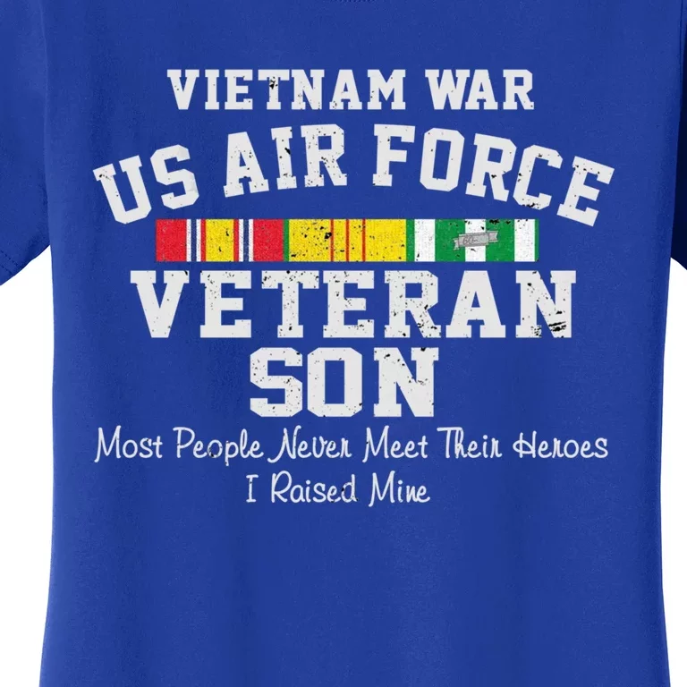 Vietnam War Us Air Force Son Veteran's Day Gift Women's T-Shirt