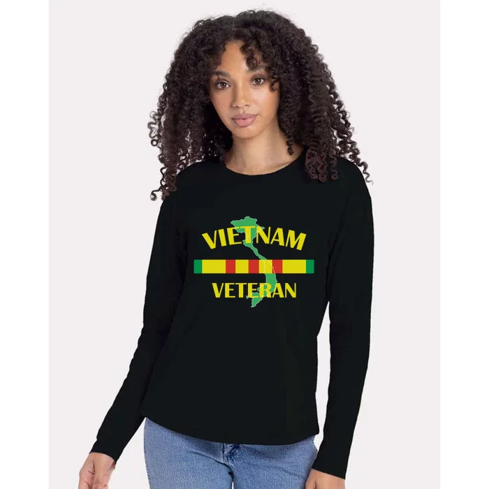 Vietnam War Veterans Day Commemoration Womens Cotton Relaxed Long Sleeve T-Shirt