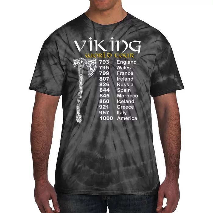 Viking World Tie-Dye T-Shirt