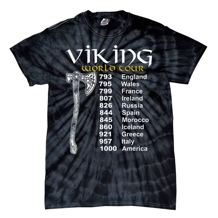 Viking World Tie-Dye T-Shirt