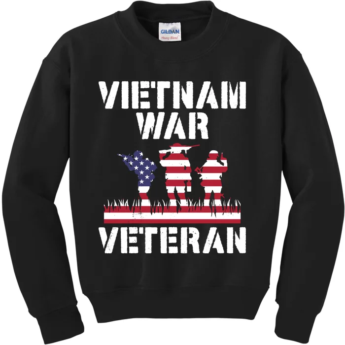 Vietnam War Veterans Appreciation Kids Sweatshirt