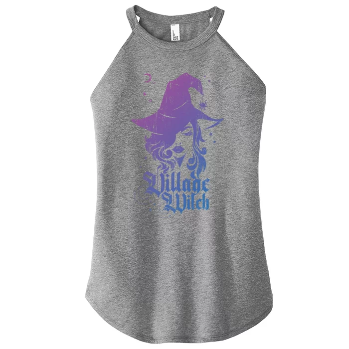 Village Witch Vintage Old English Style Gift Women’s Perfect Tri Rocker Tank