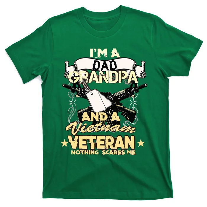 Vietnam War Veteran Us Retired Soldier T-Shirt