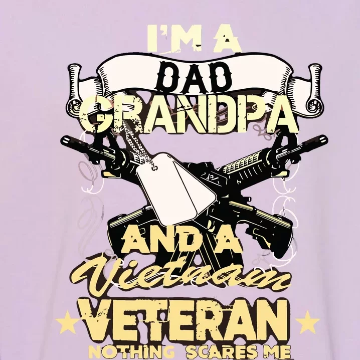 Vietnam War Veteran Us Retired Soldier Garment-Dyed Sweatshirt