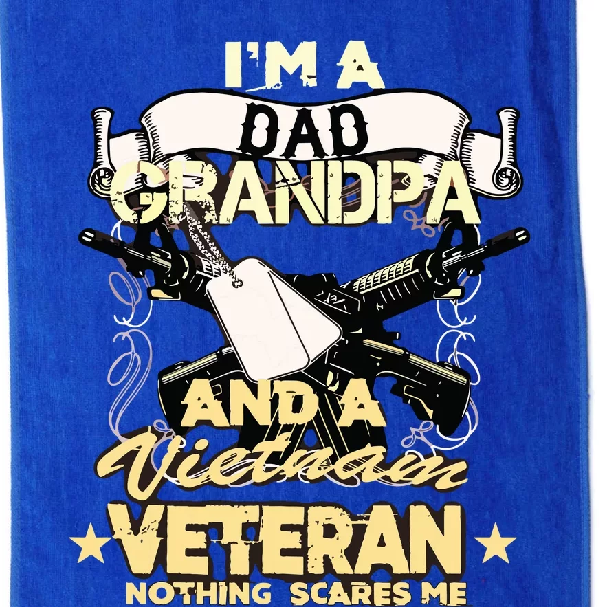 Vietnam War Veteran Us Retired Soldier Platinum Collection Golf Towel