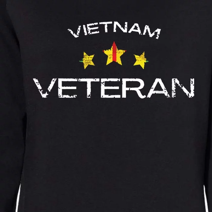 Vietnam War Veteran Us Retired Soldier Womens California Wash Sweatshirt