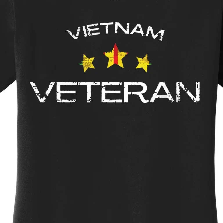 Vietnam War Veteran Us Retired Soldier Women's T-Shirt