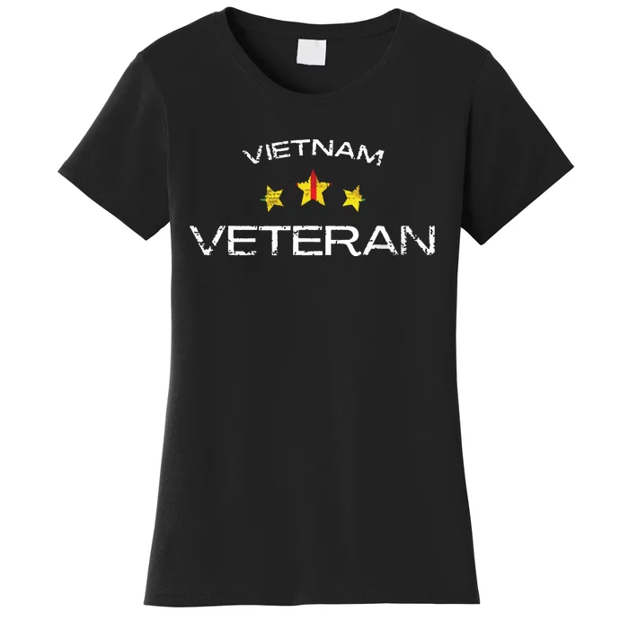 Vietnam War Veteran Us Retired Soldier Women's T-Shirt