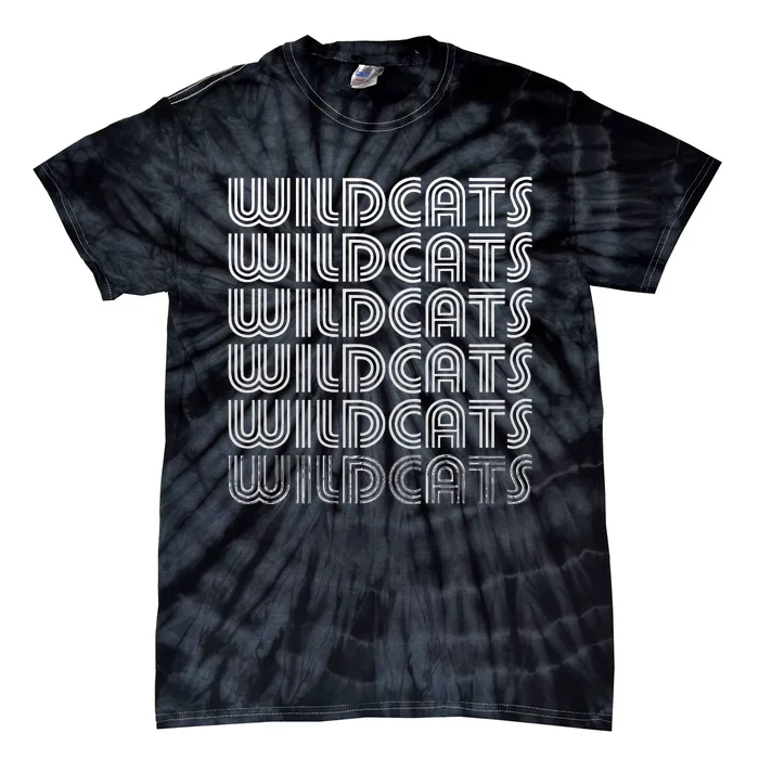 Vintage Wildcats Tie-Dye T-Shirt