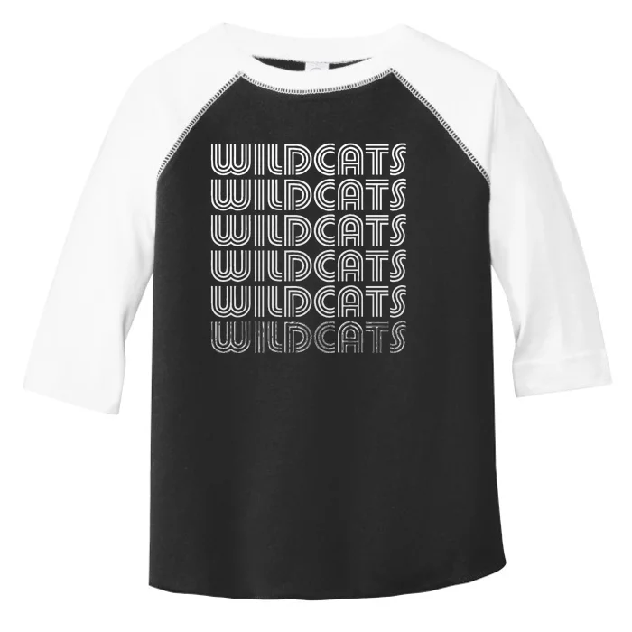 Vintage Wildcats Toddler Fine Jersey T-Shirt