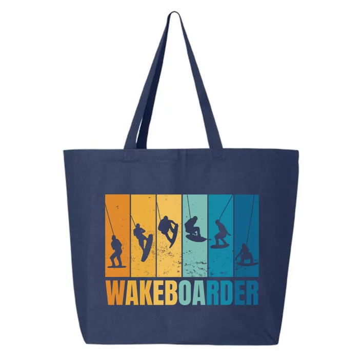 Vintage Wakeboarder 25L Jumbo Tote