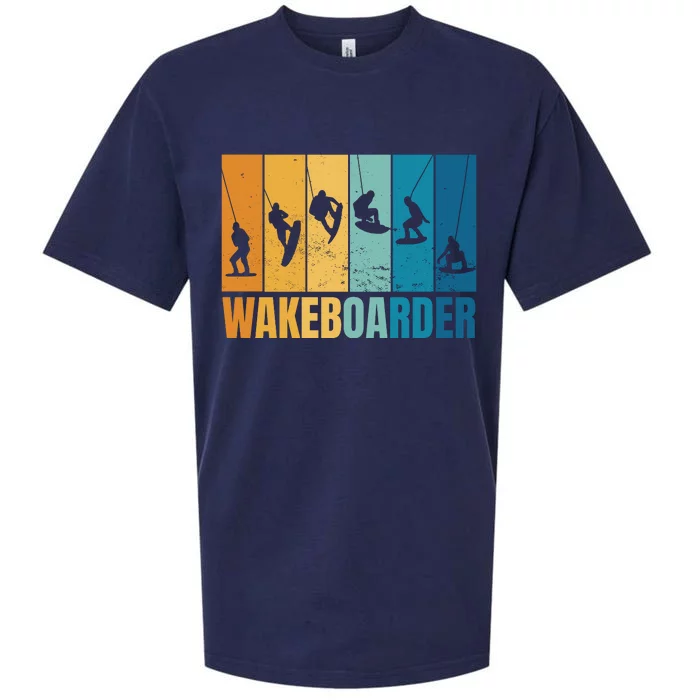 Vintage Wakeboarder Sueded Cloud Jersey T-Shirt