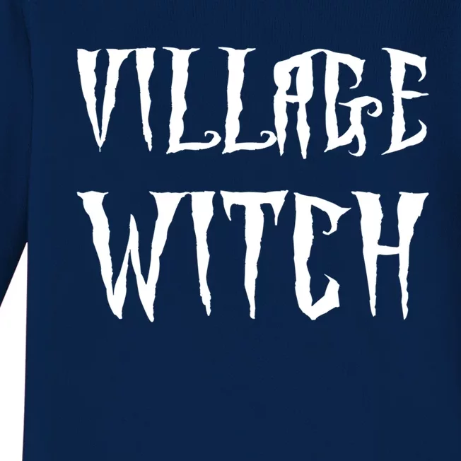 Village Witch Witchy Gift Baby Long Sleeve Bodysuit