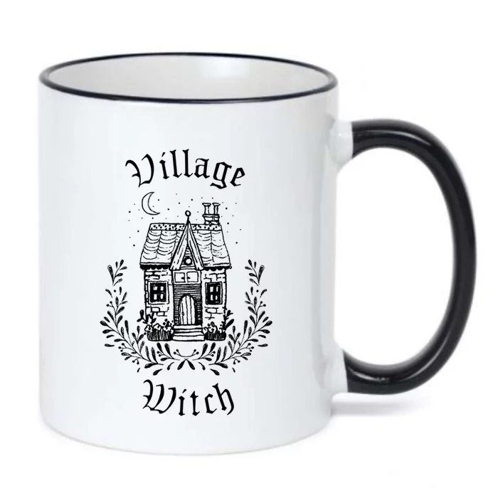 Village Witch Witchy Meaningful Gift Gothic Cool Gift Black Color Changing Mug