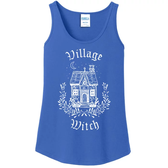 Village Witch Witchy Meaningful Gift Gothic Cool Gift Ladies Essential Tank