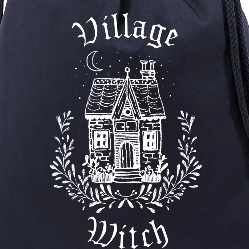 Village Witch Witchy Meaningful Gift Gothic Cool Gift Drawstring Bag